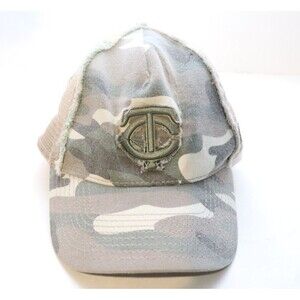 Minnesota Twins Hat Mens New‎ Era Baseball Cap Camo Mesh TC Snapback